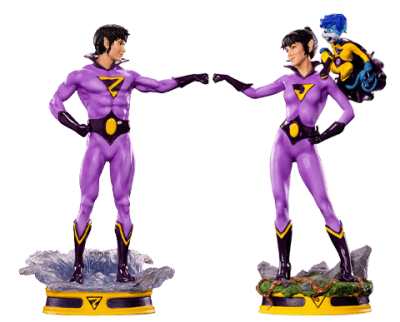 Wonder Twins 1:10 Scale Statue