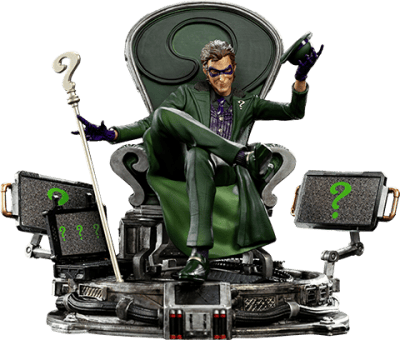 The Riddler Deluxe 1:10 Scale Statue