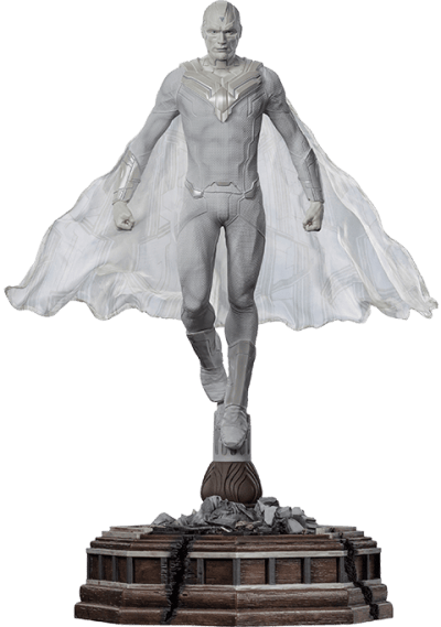 White Vision Statue