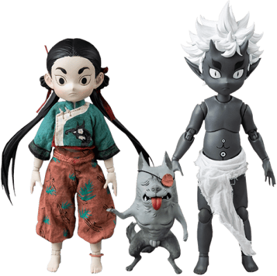 Fishergirl and Little Sea Elf Zao Dao Sixth Scale Figure Set Image