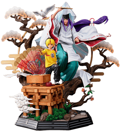 Shindou Hikaru & Fujiwara no Sai: The Divine Move Statue