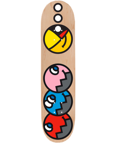 Pac-Man X Grafflex 02 Skateboard Deck
