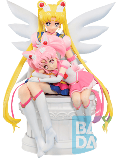 Eternal Sailor Moon and Eternal Sailor Chibi Moon Figure