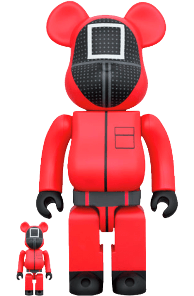 Be@rbrick Squid Game Guard (Square) 100% & 400% Bearbrick