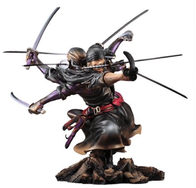 Portrait of Pirates Roronoa Zoro Demon Spirit Kyuutou-ryuu “Asura” Collectible Figure