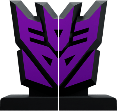 Decepticon Faction Bookend Office Supplies