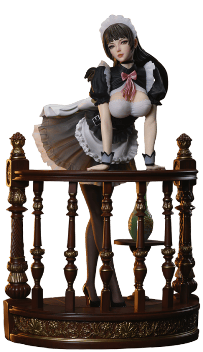 The Holiday Maid Monica Tesia Statue