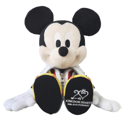 King Mickey (20th Anniversary Version) Kingdom Hearts Premium Plush Image