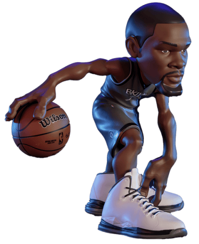 Kevin Durant SmALL-STARS NBA Collectible Figure Image