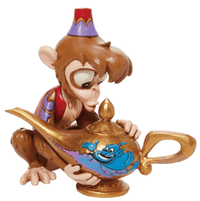 Abu with Genie Lamp Scene Disney Figurine Image