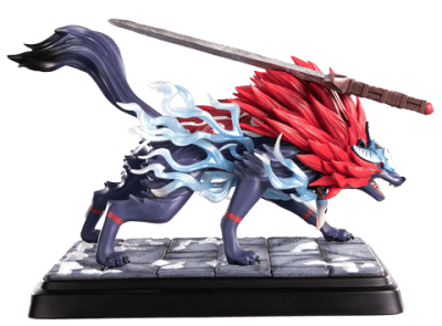 Oki (Wolf Form) Statue