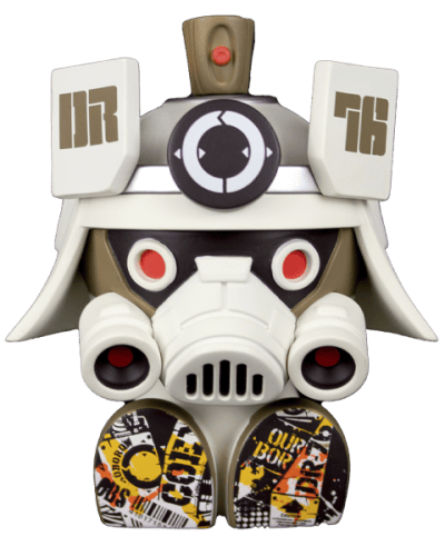 DR76 Phantom White 5oz Canbot Collectible Figure