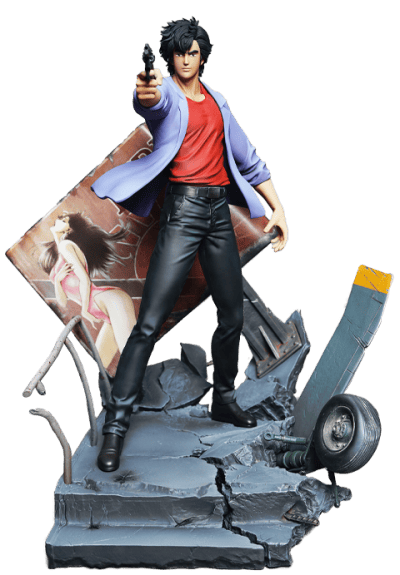 Nicky Larson (City Hunter) Statue