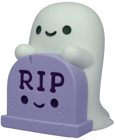 Lil Ghosty Night Light 100% Soft Collectible Lamp Image