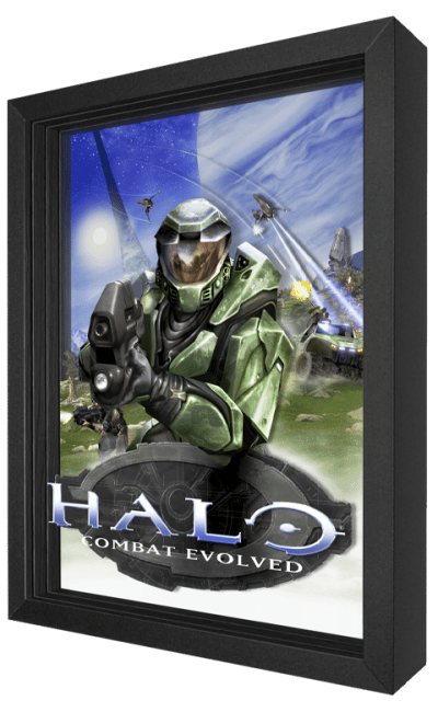 Halo Combat Evolved HALO Shadow box art Image