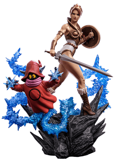 Teela & Orko Deluxe 1:10 Scale Statue