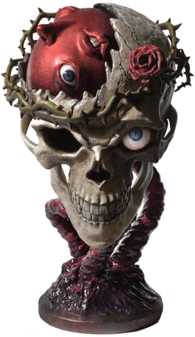 Behelit Skull Statue