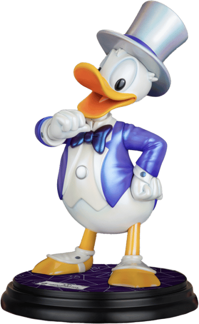 Tuxedo Donald Duck (Platinum Ver.) Statue