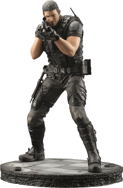 Chris Redfield Statue
