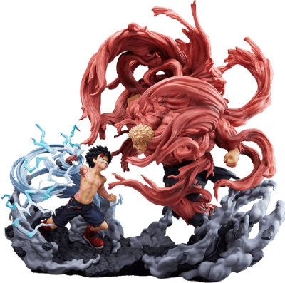 Izuku Midoriya Vs. Muscular Statue