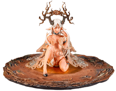 The Deer Lady Version 1 Statue