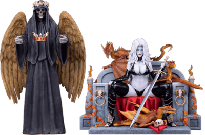 Lady Death Deluxe Version Quarter Scale Statue