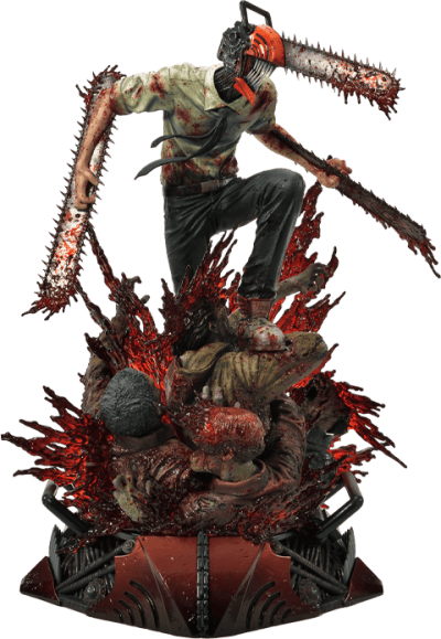 Denji/Chainsaw Man (Deluxe Bonus Version) Chainsaw Man Quarter Scale Statue Image