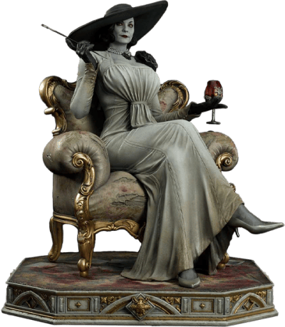Alcina Dimitrescu Resident Evil Quarter Scale Statue Image