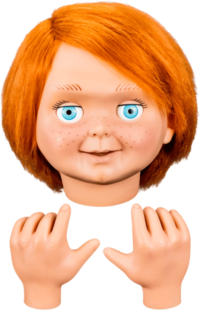 Ultimate Chucky Good Guy "Tommy" Head and Hand Set Child's Play 2 Accessories Set Image