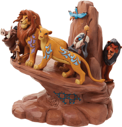 Lion King Carved in Stone Disney Figurine Image