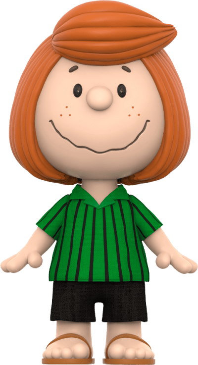 Peppermint Patty Peanuts Vinyl Collectible Image