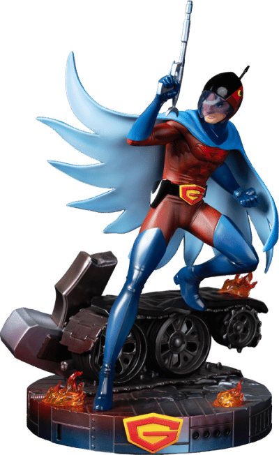Joe the Condor, Expert in Shooting Gatchaman Polystone Statue Image