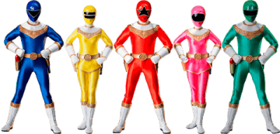 Pyramid International Power Rangers Classic Rangers e Zords Tazza di Ceramica, Multicolore