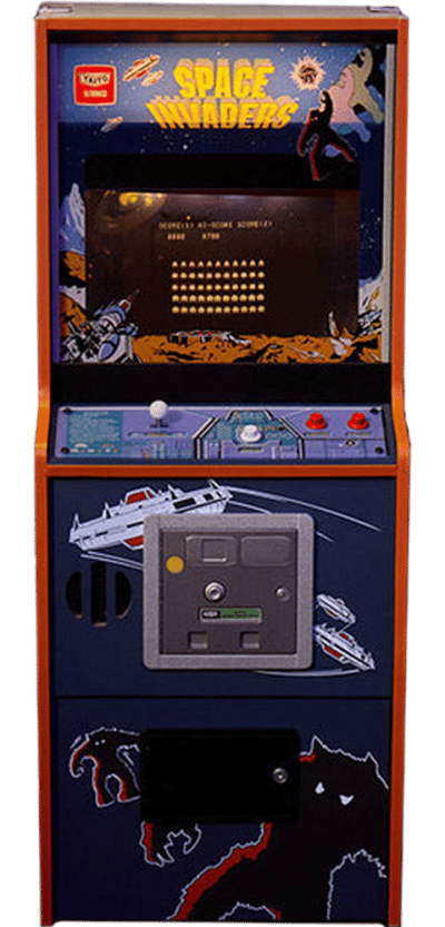 Space Invaders Quarter Arcade Space Invaders Scaled Replica Image