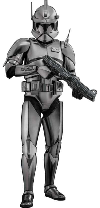 Commander Cody™ (Chrome Version) Star Wars Sixth Scale Figure Image