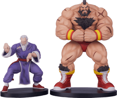 Zangief & Gen Street Fighter 1:10 Scale Statue Image