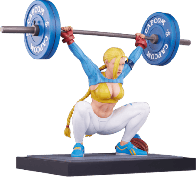Cammy: Powerlifting (Alpha Edition) Street Fighter Statues Image