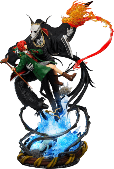 Chise and Elias The Ancient Magus’ Bride Statues Image