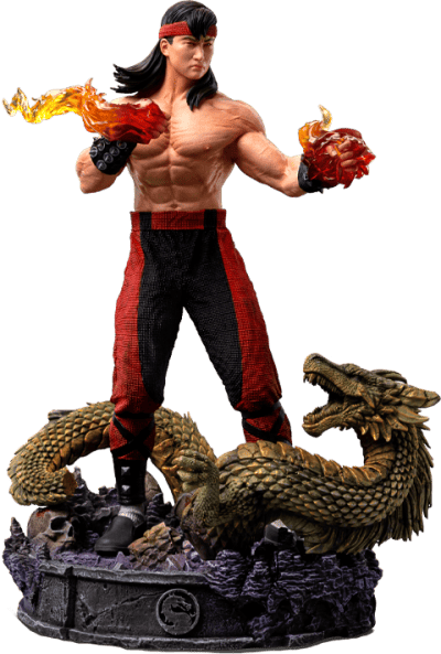 Liu Kang Mortal Kombat 1:10 Scale Statue Image