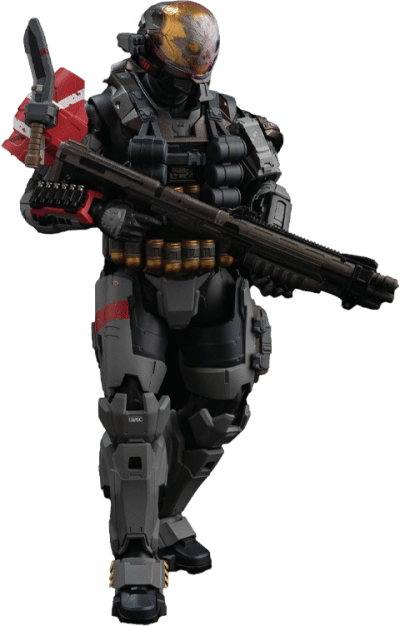 Emile-A239 Noble Four HALO Action Figure Image