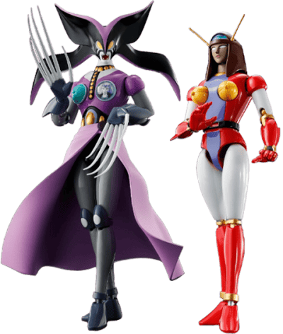 GX-114 Janus & GX-12R Venus A Great Mazinger Action Figure Image