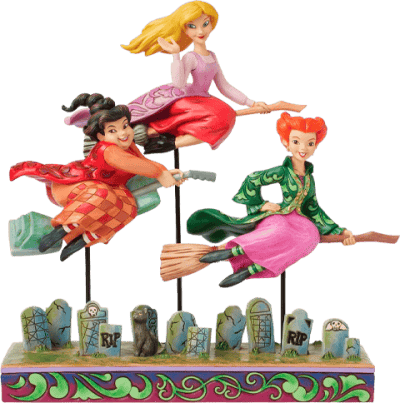 Sanderson Sisters Flying Disney Figurine Image