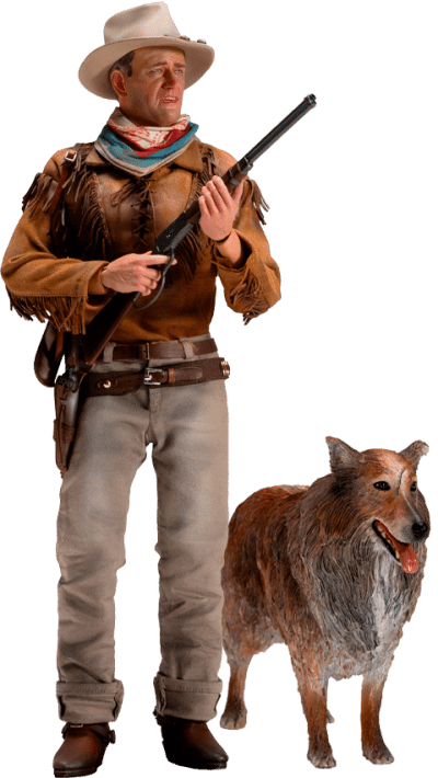 John Wayne as The Duke Deluxe John Wayne Sixth Scale Figure Image