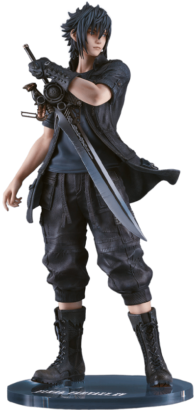Noctis Lucis Caelum Final Fantasy Statues Image