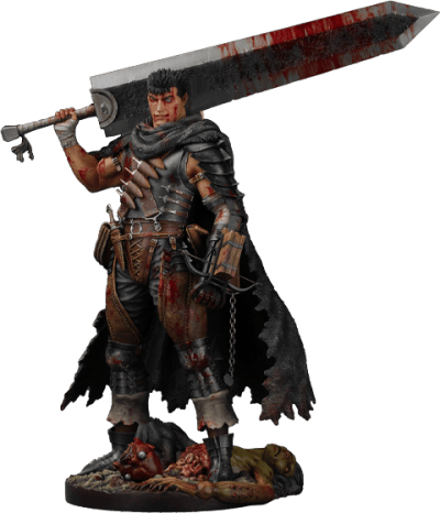 Berserk Guts: Black Swordsman Ver. 1/7 Scale Figure - Tokyo