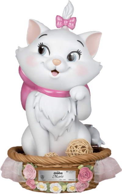 Flower Basket Marie Disney Statues Image