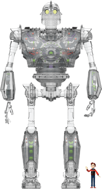 The Iron Giant (Clear) The Iron Giant Action Figure Image