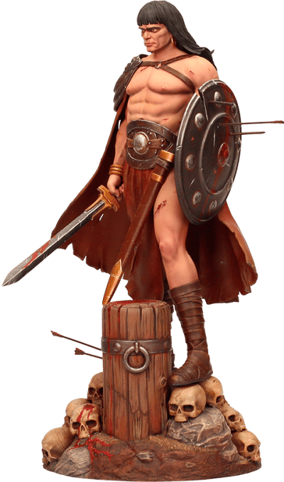 Conan the Cimmerian (Sanjulian) Conan 1:10 Scale Statue Image
