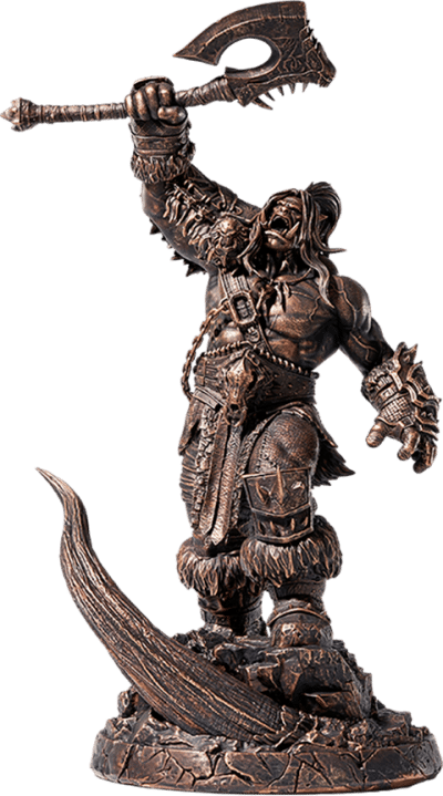 Grommash Hellscream (Bronze Colored Edition) Warcraft Statues Image