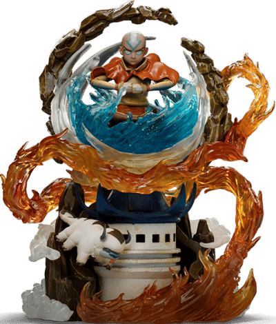Aang Avatar: The Last Airbender 1:10 Scale Statue Image